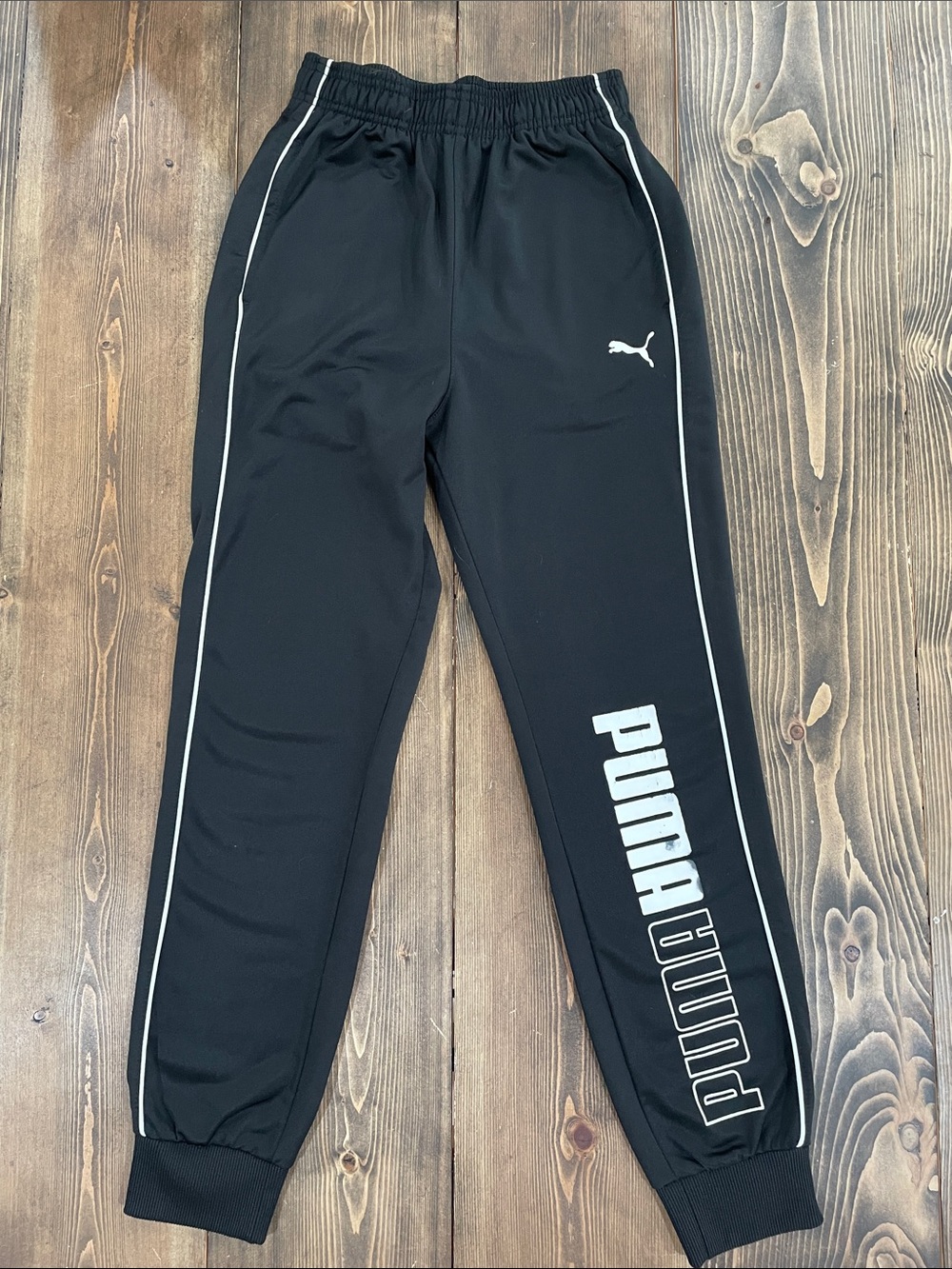 Boy’s Black Puma Joggers